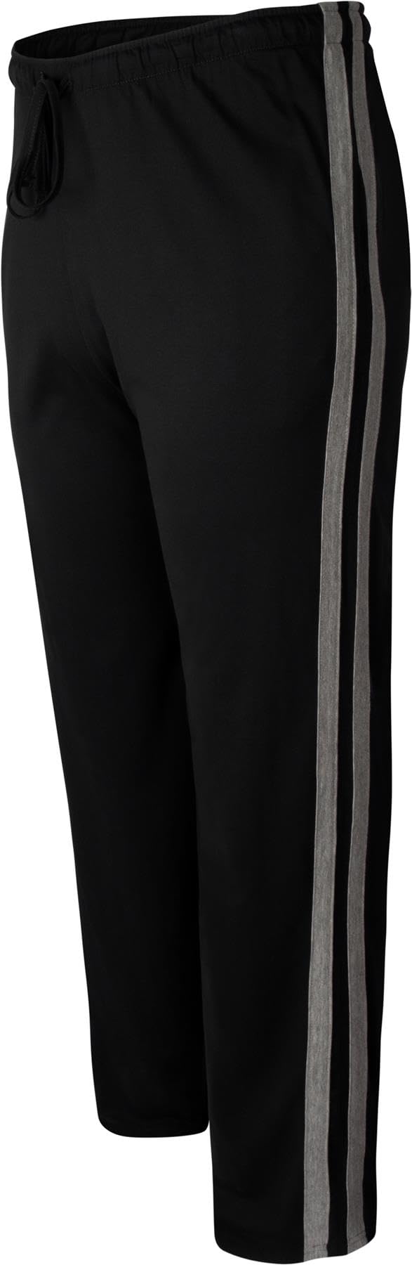 Ed Baxter Men's Essential Lounging Bottom-Black-4XL