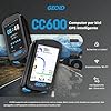 GEOID CC600 Ciclocomputer Bici GPS, Navigazione, 2,4" Schermo a Colori, Allenamento Ciclistico, Contachilometri bici Senza Fili, Bluetooth&WiFi&ANT+