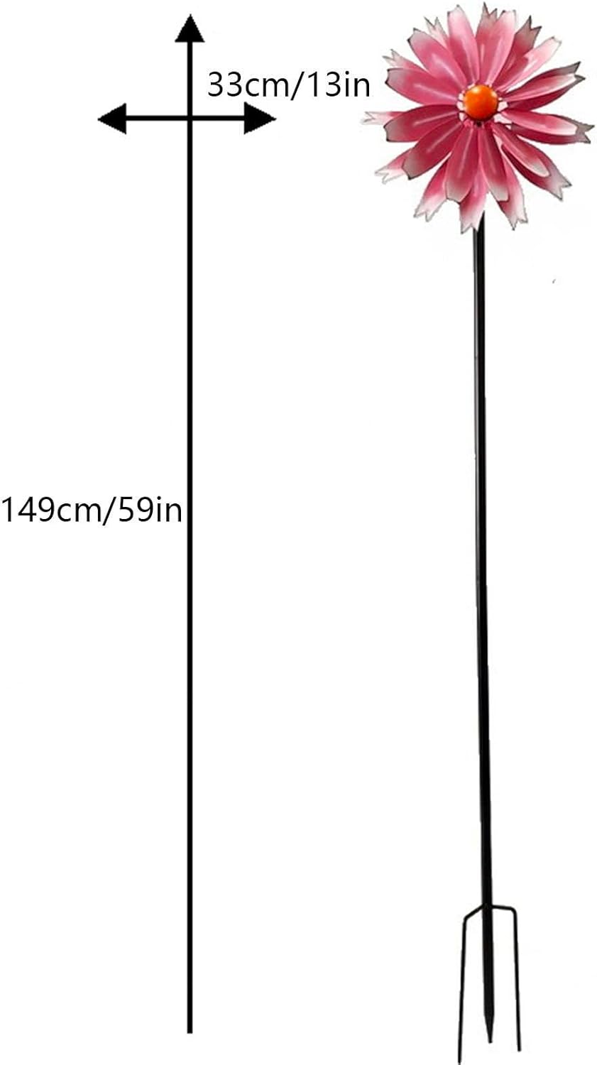 回転ガーデン風スピナー, 149センチメートル パワースピナー, 360&deg;の風と運動エネルギー 風車畑, 屋外風車, 屋外ガーデンテ