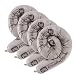 New Pig Sock - Original Absorbent Sock - Oil & Water Absorber Snake - 4-Pack