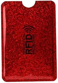 Credit Card Sleeves 5pcs Safety Colorful Anti-theft Protector Case Smart Aluminium RFID Card Holder(Style 7)