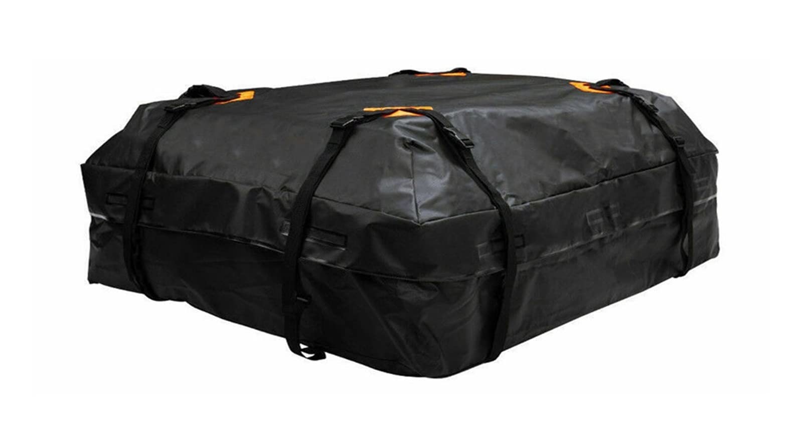 Barras Techo Barras Superiores 120x90x44cm 420D Bolsa Techo Carga Coche Impermeable Grande Portaequipajes Bolsa De Cubo De Almacenamiento Negro Bolsa De Viaje SUV Van