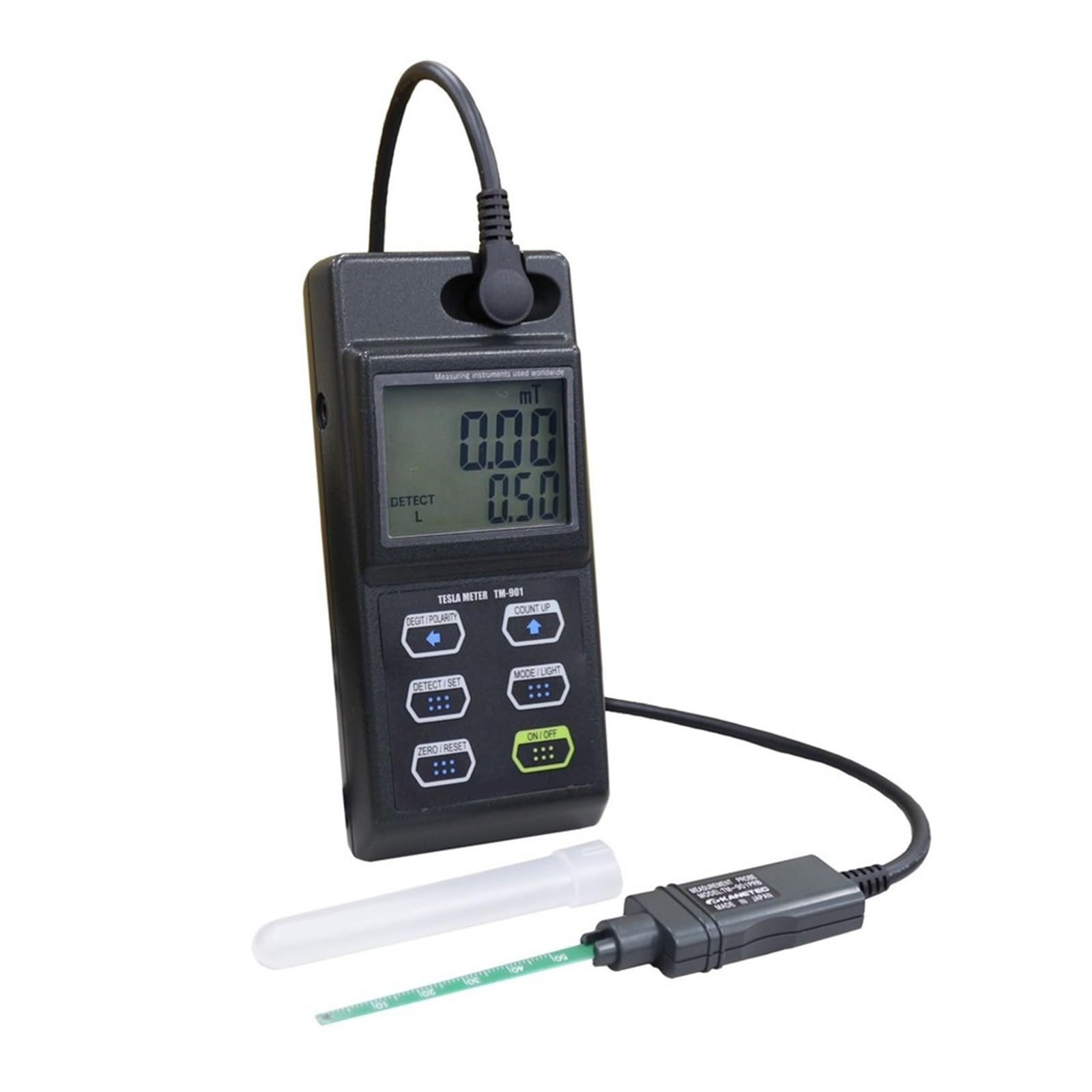 TM-901EXP Gauss Meter Magnetic Flux Density 0-3000.0mT for Test Instrument for Industrial Inspection(TM-901EXP)