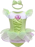 Vista 69 de Dressy Daisy Disfraz de princesa para bebé, disfraz de tutú de tul para cumpleaños, Halloween, traje con diadema Estilo I