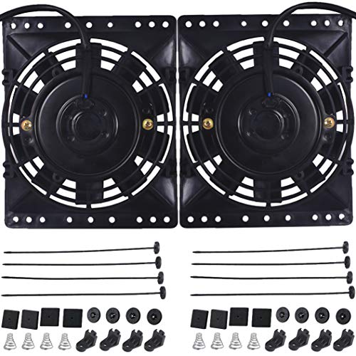 Buy American Volt 12V Electric Radiator Cooling Fan Reversible High