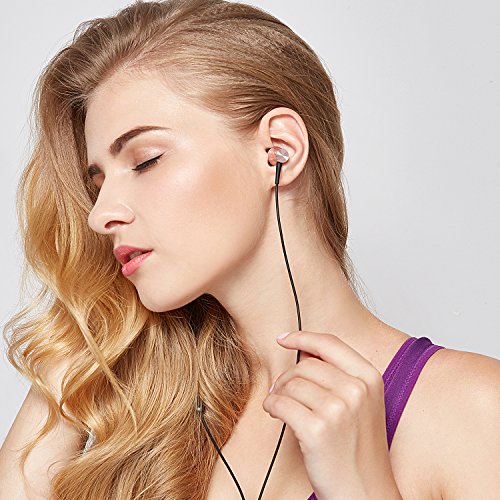 1More Piston Fit In-Ear Earphones Fashion Durable Headphones With 4 Color Options, Noise Isolation, Pure Sound, Phone Control With Mic For Smartphones/Pc/Tablet - Pink #TOP6