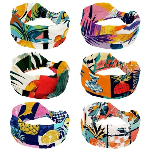Bandeaux pour femme lot de 6 idée cadeau tendance et estivale pour femmes et filles