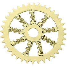 Bicycle Steel 36 Teeth Plated Flat Twisted Sprocket/Chain Ring, Multiple Colors
