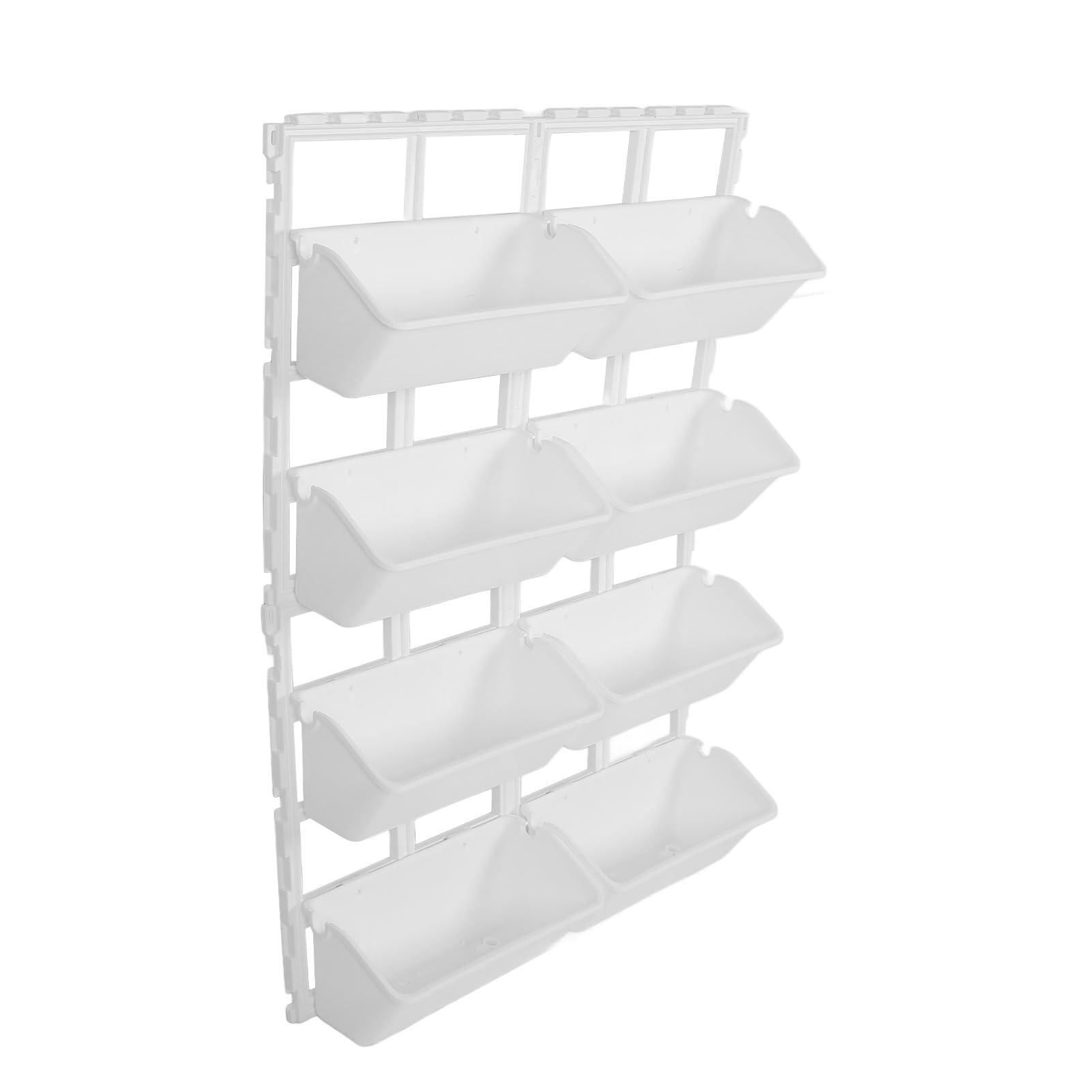 Yosoo Health Gear Pionowa Donica ścienna PP ABS Wisząca Donica ścienna 106 X 67 Cm Konstrukcja z możliwością Podłączenia Łatwa Instalacja na Balkonie Patio Płot Ganek Ogrodnictwo w Pomieszczeniach i