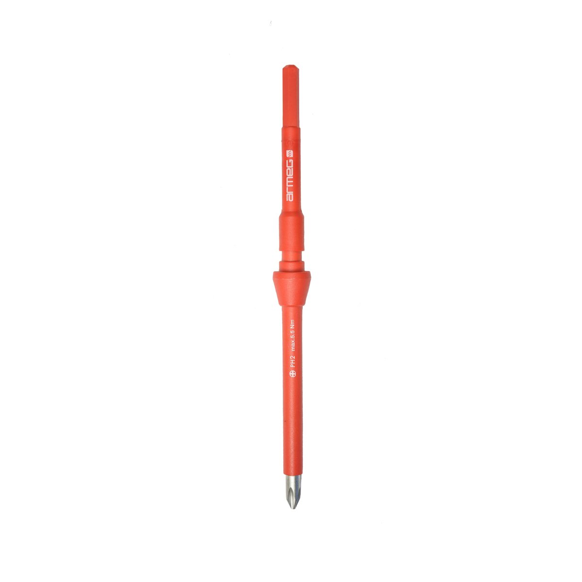 Armeg Red/Black Sdicbph2 Ph2 Vde Interchangeable Screwdriver Switch-Blade