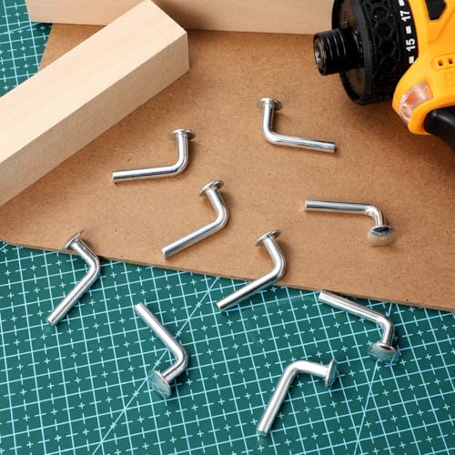 Evite caídas de racks con pernos de seguridad M5 Didiseaon de 5 mm para estanterías 8