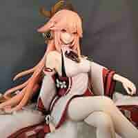 新品 八重神子 ガレージキット 原神 未組立 正規品 となモ ガレキ Amazon | 八重神子 フィギュア 原神 miHoYo やえみこ 塗装済み