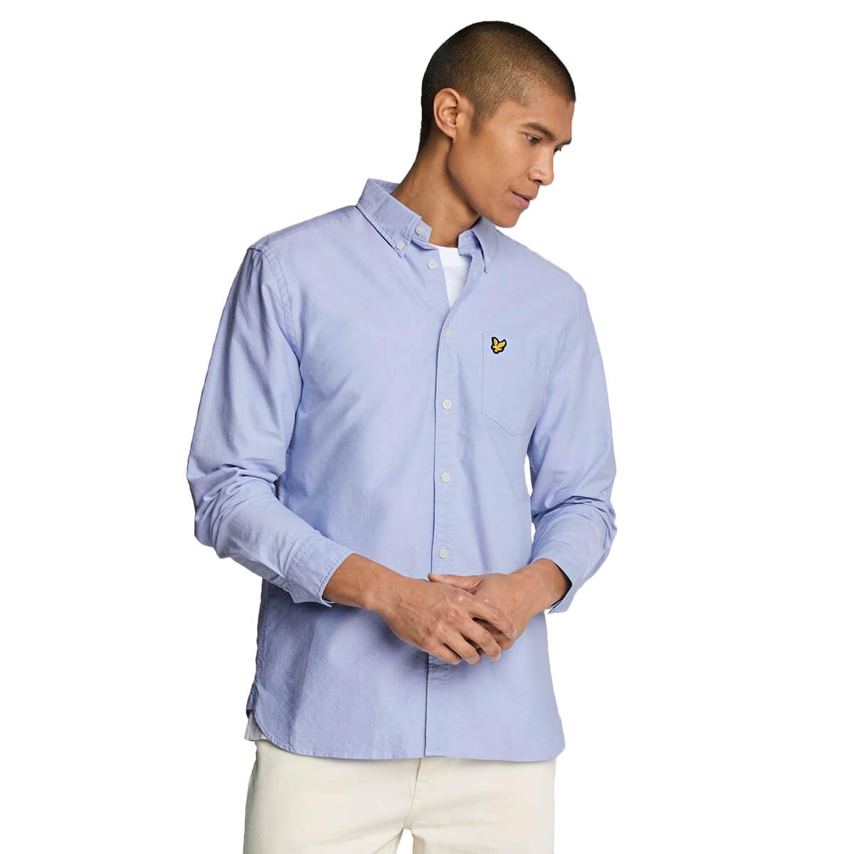 Lyle & Scott Men's Riviera Plain Oxford Shirt Shirt - Large