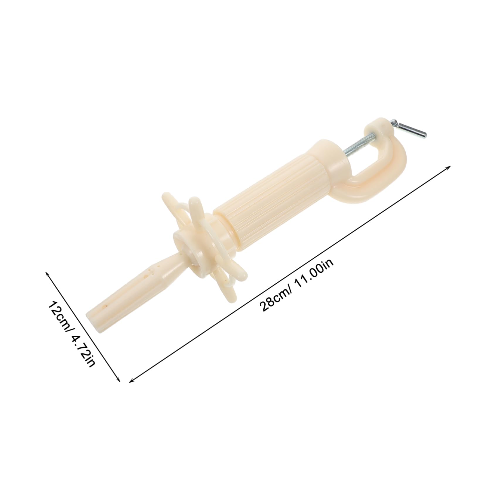 Beatifufu Large Capacity Mannequin Head Clamp Holder Desktop Wig Stand for Display Tilt Design for Precise Trimming