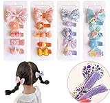 Girls Hair Clips for kids, Baby Cute Hair Clips Hair Accessories Bows and Flowers Hair Clips, Lovely