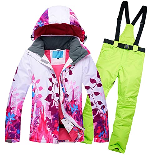 Combinaison de ski coupe-vent femme veste pantalon contre le froid