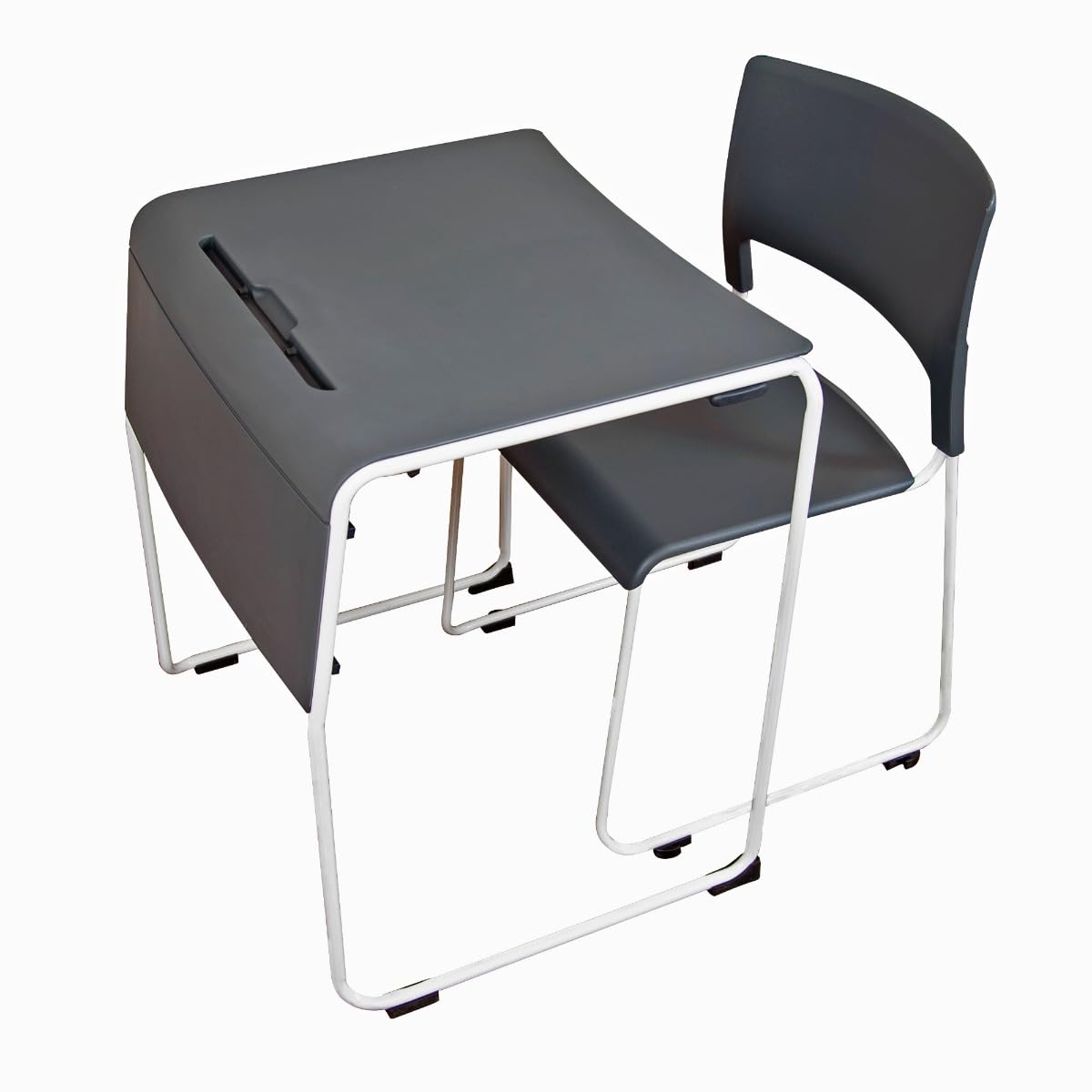Luxor Adjustable-Height Table — STUDENT-STK1PK Lightweight Stackable Luxor Adjustable-Height Table — STUDENT-STK1PK Lightweight Stackable