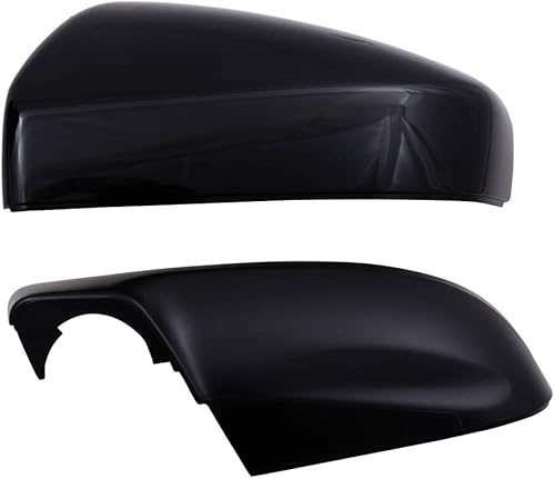Miniatura 6 de Brock Espejo lateral eléctrico de repuesto con cubiertas negras listas para pintar y texturizadas compatibles con Impreza 2017-2020