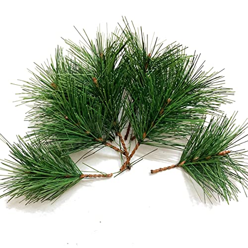 JK-GMTE Green Plants Pine Needles Artificial Pine...