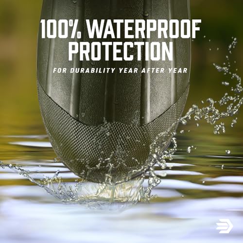 LaCrosse Burly 18” Waterproof Work Boots for Men - 100% Waterproof Rubber, with Insulating Wool Felt Midsole and High-Traction Air-Grip Outsole3