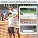 SZJIEIFR Outdoor Pickleball Balls Set, 3 Pack 40 Hole Durable Pickleball for All Skill Levels