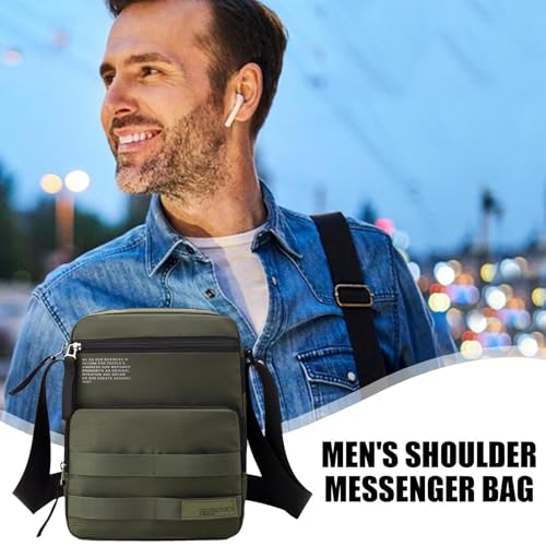 Bolso bandolera de moda para hombre: diseño multifuncional premium resistente al desgaste 2