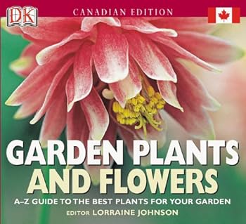 Hardcover Garden Plants and Flowers Book