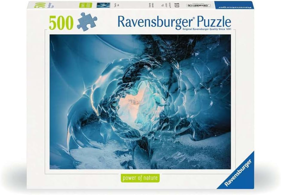 Ravensburger Puzzle 12000778 - Im Auge des Glaciers - 500 Teile Puzzle für Erwachsene from 12 Years