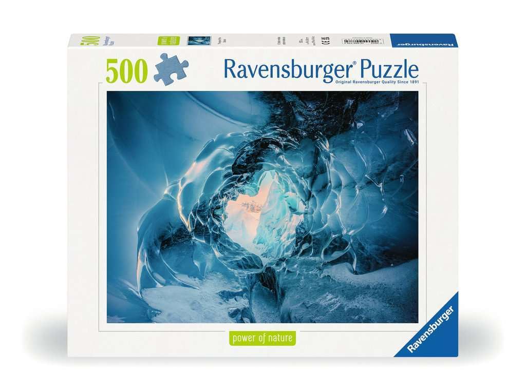 Ravensburger 12000778 - En el ojo del glaciar - puzzle 500 piezas – puzzle adultos y niños a patir de 12 años, puzzle paisaje y naturaleza