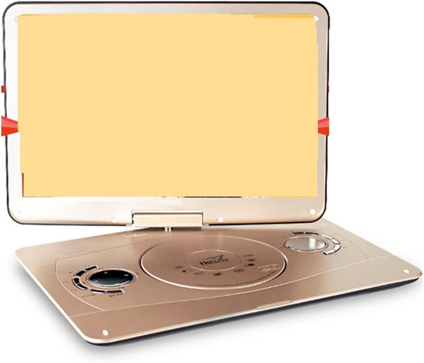 ポータブルdvdプレーヤー 17.9型 14インチ 5000mAhバッテリー