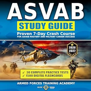 ASVAB Study Guide cover art