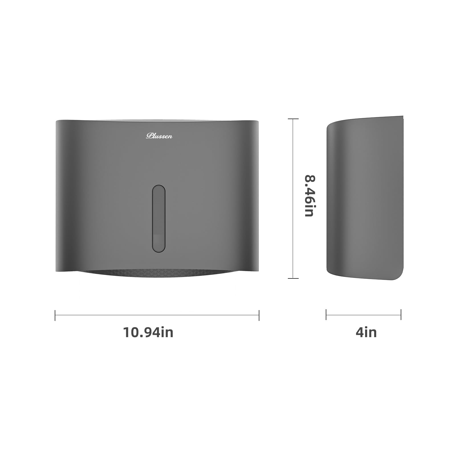 Dispenser Carta Asciugamani,dispenser salviette bagno da muro,Tovaglioli Piegati a Z ed Intercalati dispenser asciugamani carta,Può Contenere Fino A 200 Fogli (PNIT6015-argento)