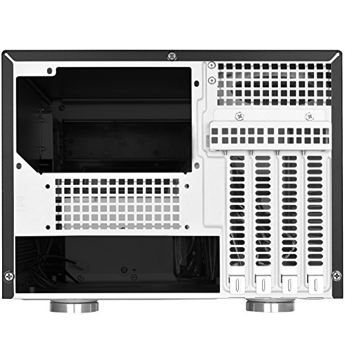 Gabinete de computadora SilverStone Tek para escritorio Micro-ATX con dos puertos USB 3.0, modelo SG02B-F-3.0-USA, color negro miniatura 4
