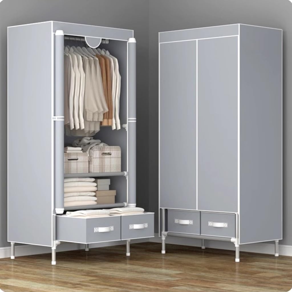 Spogliatoio Portatile Per Negozi - 200x100x95 Cm, Grigio - Foto 12