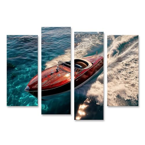 Image sur toile acajou islandburner tableau decoration murale salon