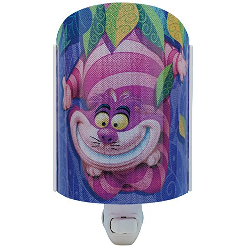 Westland Giftware Cheshire Cat Acrylic Nightlight with Rotating Plug and On/Off Switch