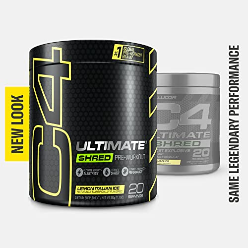image for Cellucor C4 Ultimate Shred Pre Workout Powder for Men & Women, Metabol