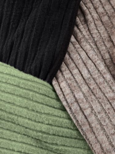 Image of Cestyle Cowl Neck Tunic Sweaters for Women Long Sleeve Casual Pullover | Long Coverage,Leggings Friendly,Curved Asymmetrical Hem,Soft Stretch Fabric,Relaxed Fit,Christmas Shirts Black Small