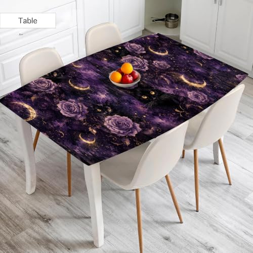 Image of Nuxovilar Gothic Cat Wallpaper Peel and Stick 12x18In PVC