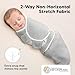 3-Pack Organic Baby Swaddle Sleep Sacks - Swaddles for Newborns, Infant 3-6 Months, Baby Girls, Boys, Soft & Snug Newborn Sleep Sack, Nursery Swaddling Blankets (Nordic, L)