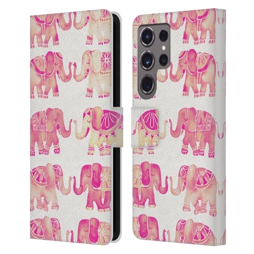 Funda de cuero Samsung Galaxy S24 Ultra tipo libro Cat Coquillette animales