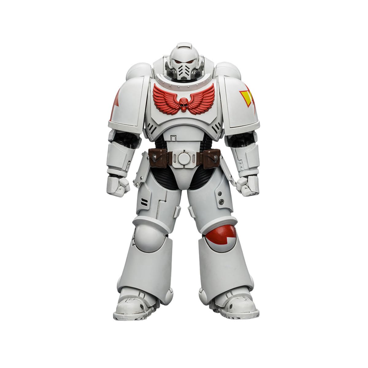 JOYTOY Warhammer 40K Intercessor with Bolt Rifle, Bolt Pistol and Chainsword 1:18 Scale 4.84inches Action Figure (White Scars)
