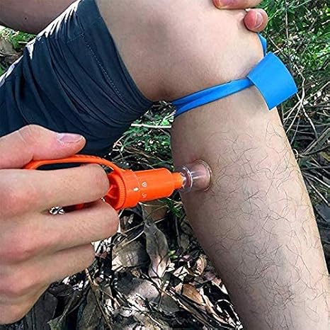 Snake Bite Kit, Sting Suction Pump, First Aid Safety Tool, Venom Extractor Suction Pump, Bite and Sting First Aid