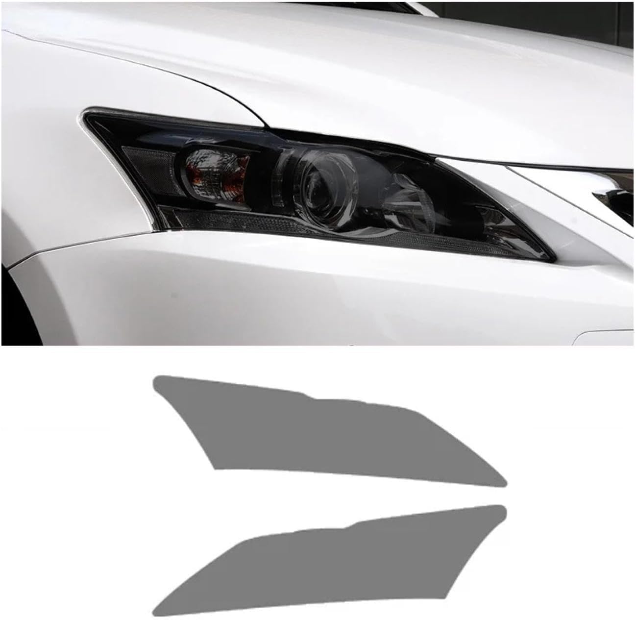 SamLng Car Front Light Film for Lexus CT CT200h 2011-2020 Precut Headlight Protective Film Car Front Headlamp Protection Film car Lights Film Headlight Anti-Scratch Non-Yellowing Protective Film