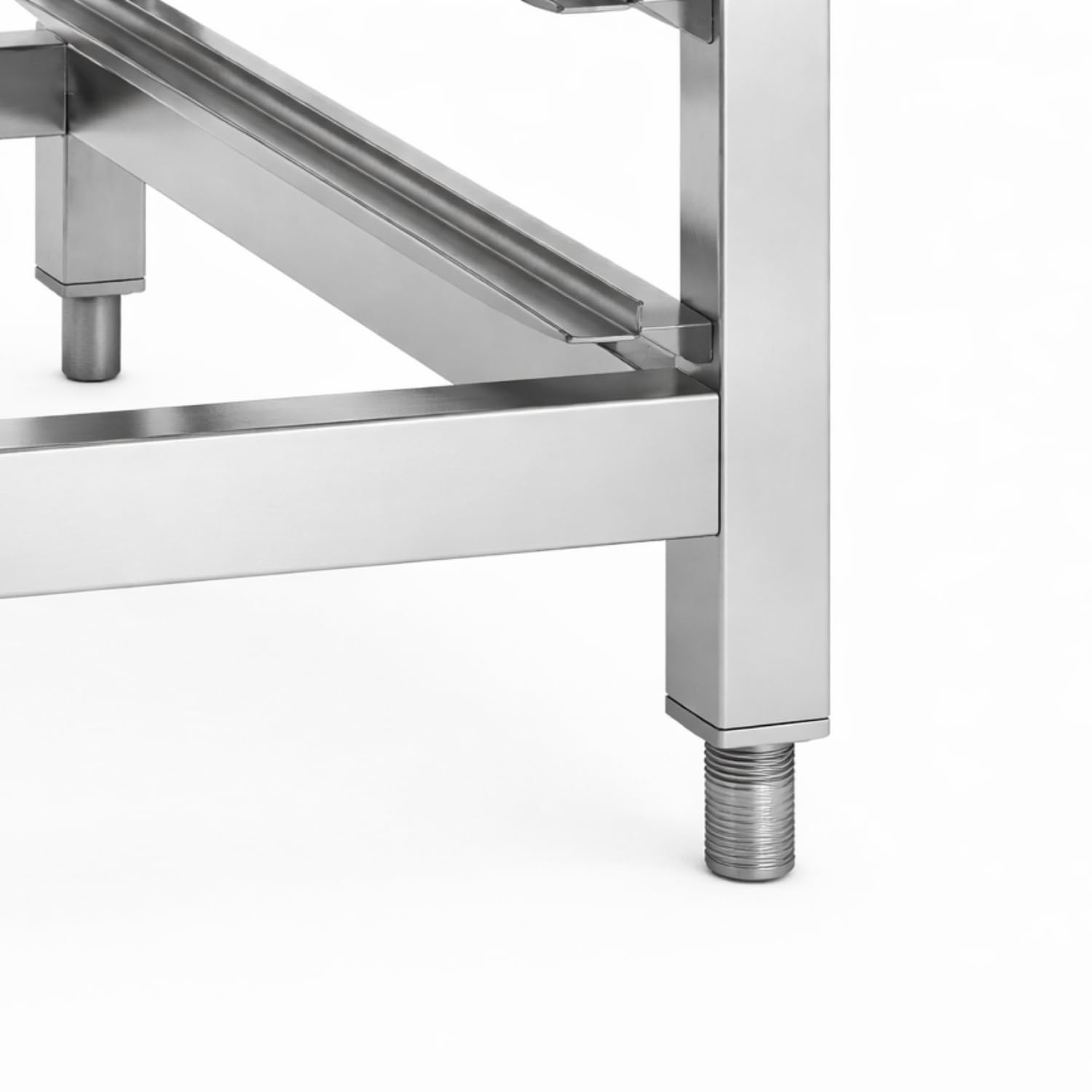 Professional Stainless Steel Base for Oven GN 1/1 & 600 × 400 – 4 Levels – Tray 700 × 720 mm – Sturdy Support
