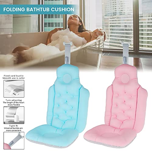 Coussin de bain complet antidérapant et matelas de baignoire ergonomique