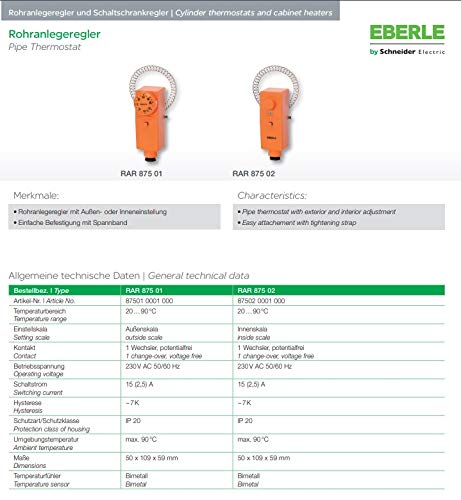 Régulateur de tuyau RAR 875 Eberle Controls pour optimiser le chauffage central - 3