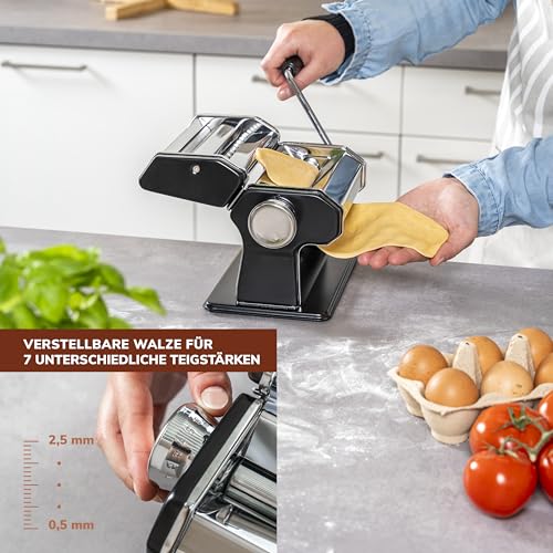 Nudelmaschine aus Edelstahl von bremermann für Spaghetti und Pasta