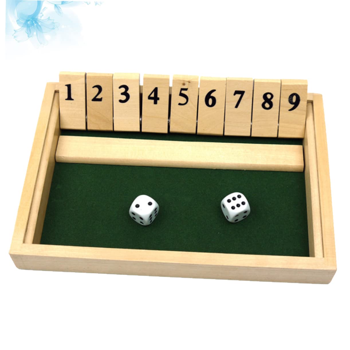 BCOATH 1Set Wooden Two Person Drinking Game Props Fun Interactive Board Game for Parties Develops Math Skills for Family Friends Gatherings