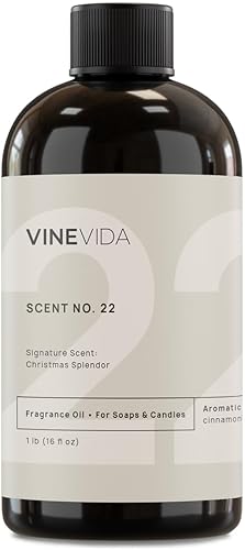 Miniatura 586 de VINEVIDA [4 onzas] Aceite de fragancia de madera de teca de caoba para fabricación de velas y fabricación de jabón, aromas de velas prémium para